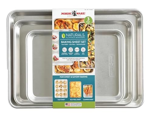 Nordic Ware 3-Piece Baking Sheet Set