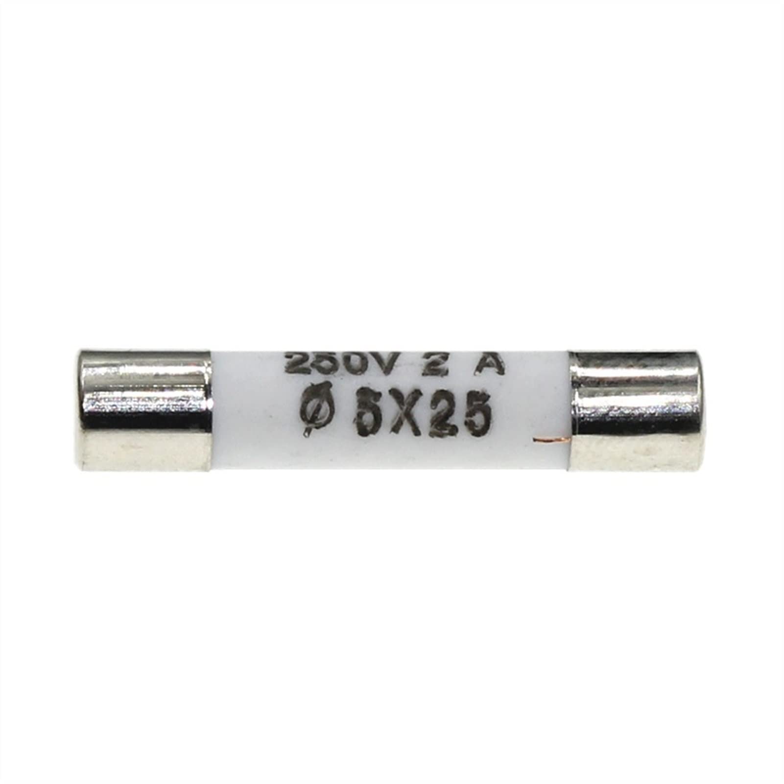Bezpiecznik 100 sztuk RO55 ceramiczny szybki strzał 5 x 25 mm 250 V 0,5 A 1 A 2 A 3A 4A 6A 8A 10A 15A 20A 25A 30A 5 x 25 (100 sztuk 4A)