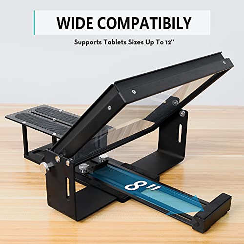 Gongyi 12" Teleprompter Kit With Remote Control For Ipad Optical 70/30 Beam Split Glass Zoom Meeting Creating Video Content Online Teaching With Professional Carry Case #TOP3