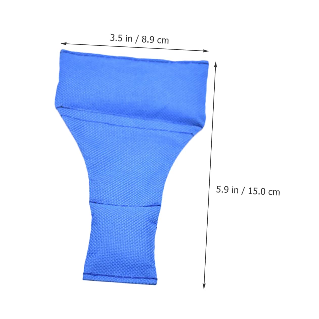 Toddmomy Fußball-Schiedsrichter-Sitzsack Handtasche The Tote Bag Sporttasche mit Fußball-Schiedsrichter-Schiedsrichtertasche Sitzsäcke Spiel Fußball-Sitzsack Sitzsack aus Nylon Blue