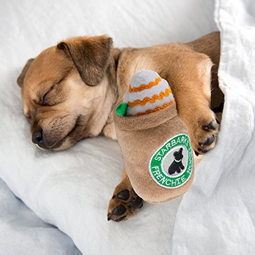 Haute Diggity Dog Starbarks Coffee Collection | Unique Squeaky Parody Plush Dog Toys – Canine Caffeine Your Dog Can Handle! #TOP2