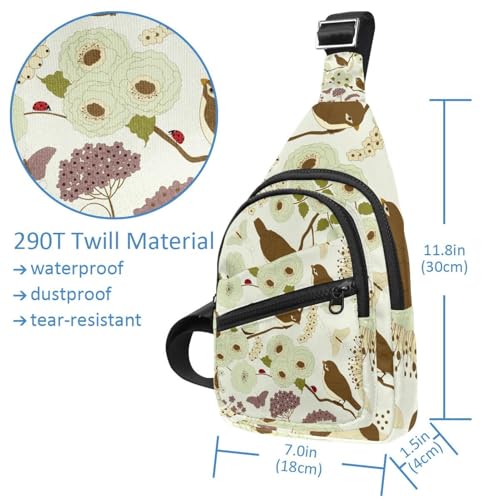 Sac à bandoulière œuf et lapin au design géométrique original mixte