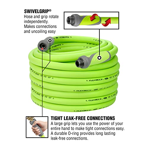 Flexzilla-Garden-Hose-with-SwivelGrip-58-in-x-100-ft-Heavy-Duty-Lightweight-Drinking-Water-Safe-ZillaGreen-HFZG5100YWS-E Flexzilla Garden Hose with SwivelGrip 58 in x 100 ft Heavy Duty Lightweight Drinking Water Safe ZillaGreen HFZG5100YWS E