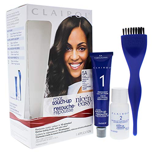 Clairol Nice N Easy Root Touch-Up Permanent Color, 5a Medium Ash Brown
