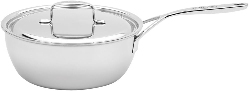 Demeyere 5-Plus Stainless Steel 3.5-qt Saucier