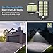 Deepn 8000W Solar Street Light, 480000 Lumens Dusk to Dawn LED Flood Lights Outdoor Motion Sensor, IP66 Waterproof Commercial Grade Solar Outdoor Lights with Remote Control for Parking Lot