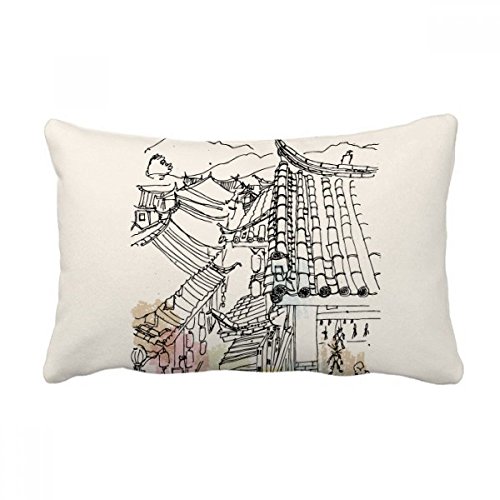 Oreiller de canapé Lijiang multicolore, une idée cadeau originale pour la maison - 2