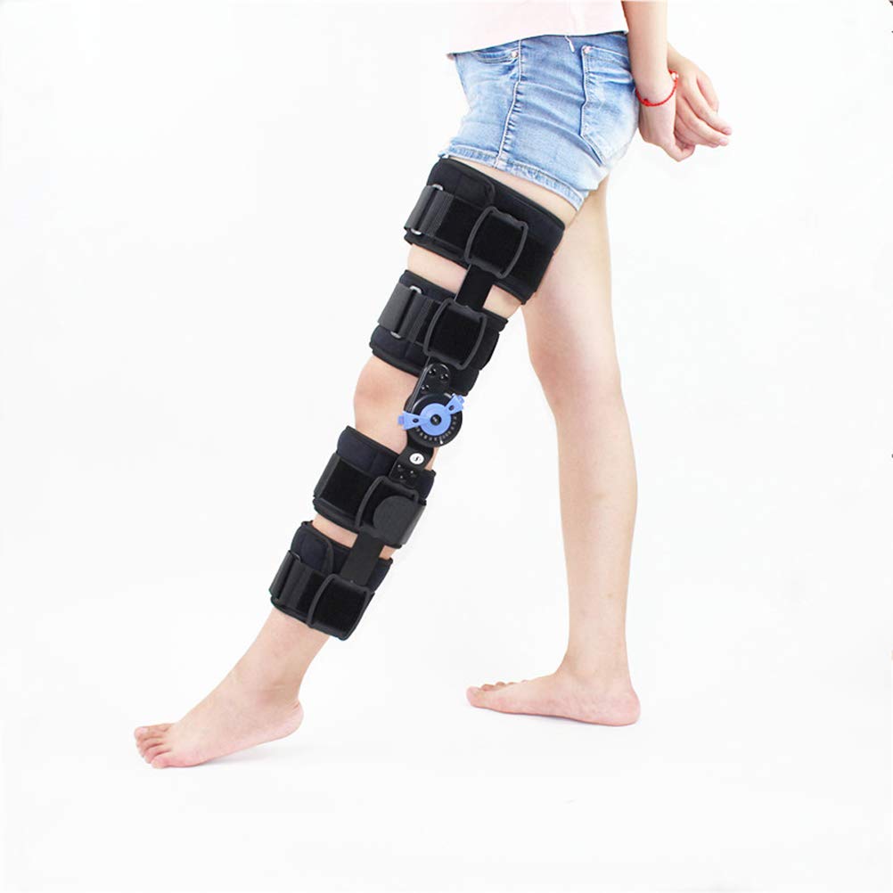 T-Scope Stabilizer Strap Wrap Knee Brace Adjustable Hinged Leg Supportor Braces, Adjustable Orthopedic Support Stabilizer,L