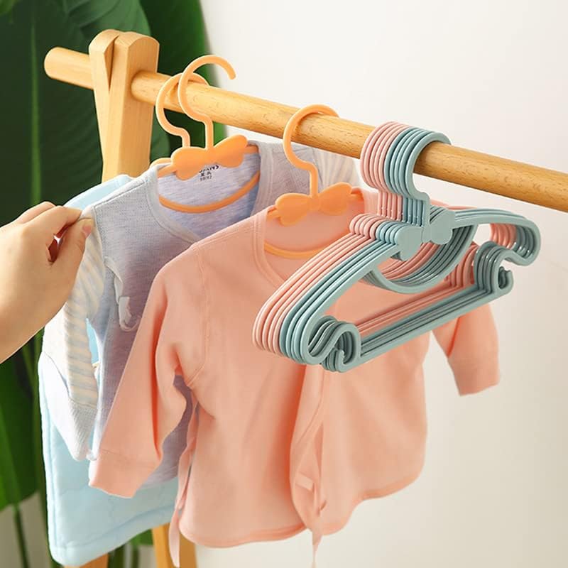 Baby Clothes Hanger for Jacket, Pant, Dress, Clothes, Coat,Hanger Drying Rack Display Kids Clothing (Set of 5) (Multicolour)(Standard)