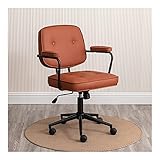 360 degree swivel, adjustable height mechanism, PU mute wheels roll smoothly, no harm on wooden floor; the sturdy five-pointed base and chair frame add durability and stylish appearances.