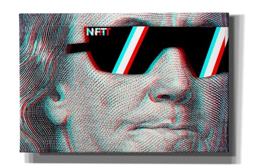 Epic Graffiti 'NFT Degen' by Epic Portfolio, Canvas Wall Art, 18"x12"