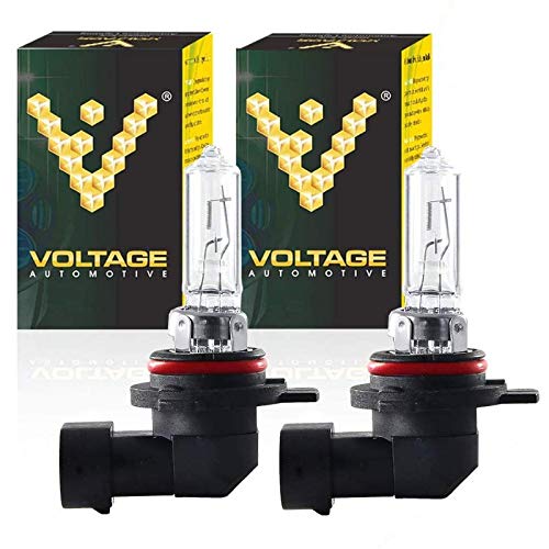 Voltage Automotive 9012 HIR2 Light Bulb (Pair) - Standard Replacement For High Beam Low Beam Fog Driving Light