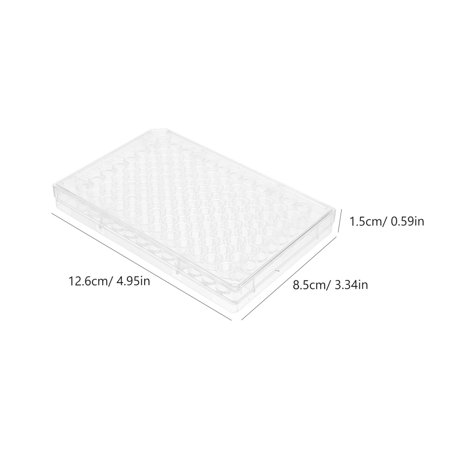 Healvian 2個 プラスチック 培養 プレート 96 ウェル 細胞　ラボ用 Amazon | Healvian 2個 プラスチック 培養 プレート 96 ウェル