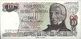 pesos argentinos a uruguayos  Prophila Billetes para coleccionistas: Argentina Pick-No.: 313a UNC 1984 10 Pesos