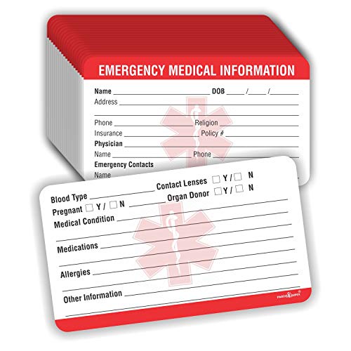 Emergency-Medical-Information-ID-Card-Pack-of-25-35-x-2-Round-Corner-700-GSM-Thick-Card-Stock