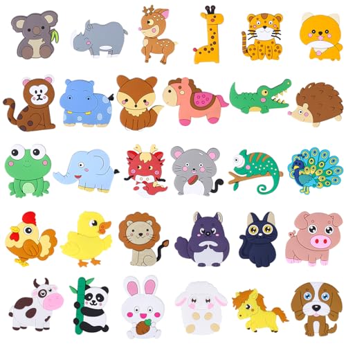 Magnettiere Set - 30 Stück