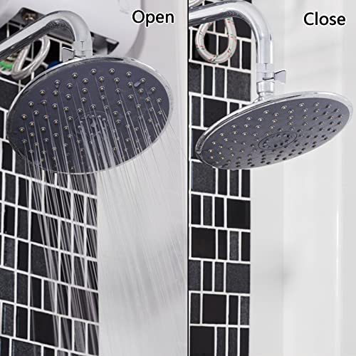 Shower Shut Off Valve Shower Flow Control Valve Brass Water Flow Pressure Regulator For Handheld Shower Head G1/2 Standard Connection #TOP3