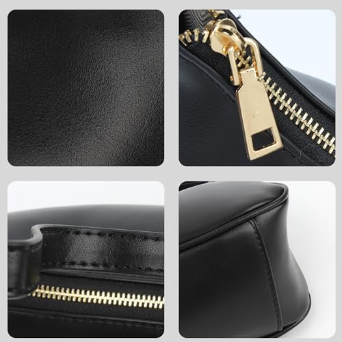 Image of Shoulder Bags for Women,Mini Clutch Purse Cute Hobo Tote Handbag with Zipper Closure