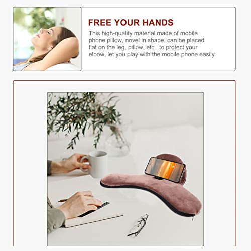 VILLCASE Suporte de Travesseiro para Tablet Suporte de Telefone Macio Com Proteção de Pulso E Almofa
