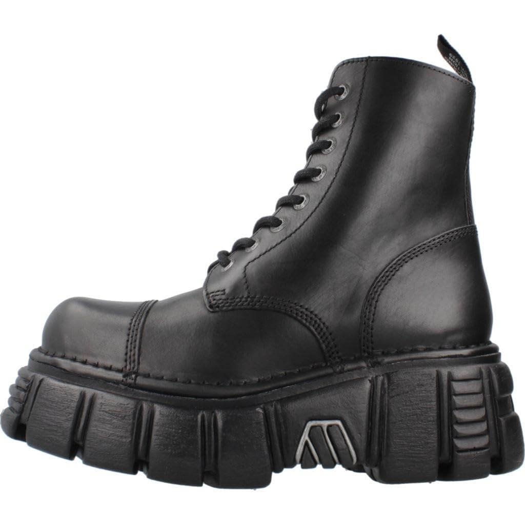 New Rock M.newmili083-s39 Stiefelletten/Boots Schwarz Boots Shoes