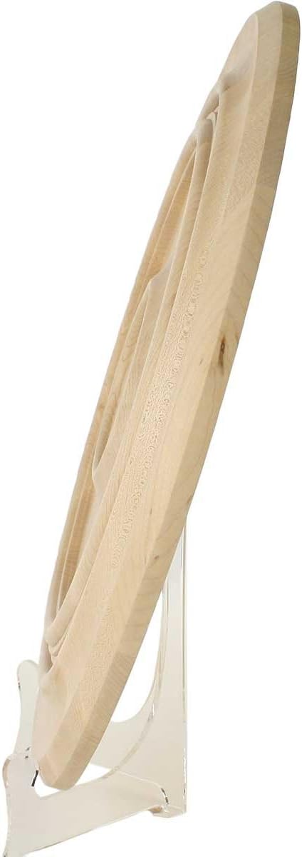 Ekena Millwork 16"OD x 1 1/8"P Carved Traditional Ceiling Medallion, Maple (Fits Canopies up to 3 3/8")