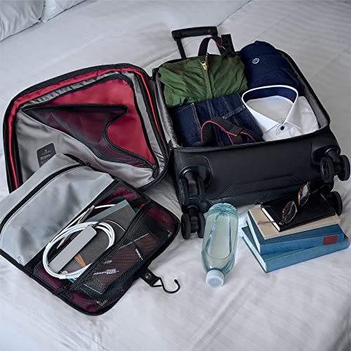 Image of Victorinox, Crosslight, Global Softside Cabin Luggage, 37 litres, Black, 612417 |Trolley Bag