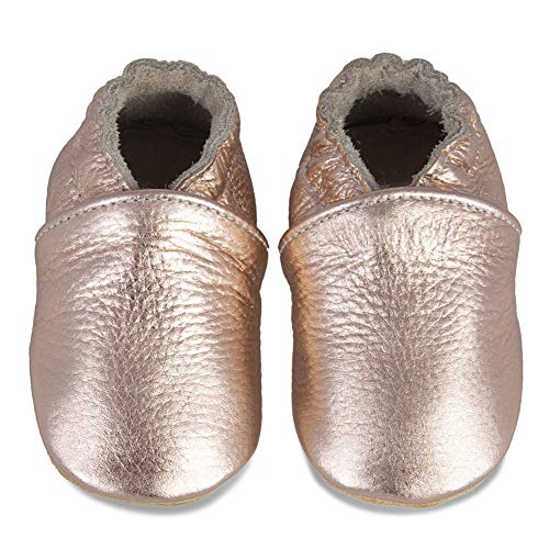 IceUnicorn Baby Lauflernschuhe - Weiche Lederpuschen Für Krabbelkinder