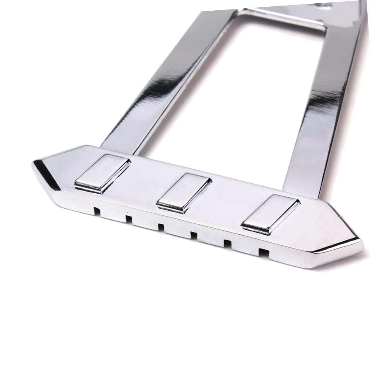 Totority Metal Guitar Tailpiece Set Jazz Archtop Guitar Bridge Square Shape Tailpiece