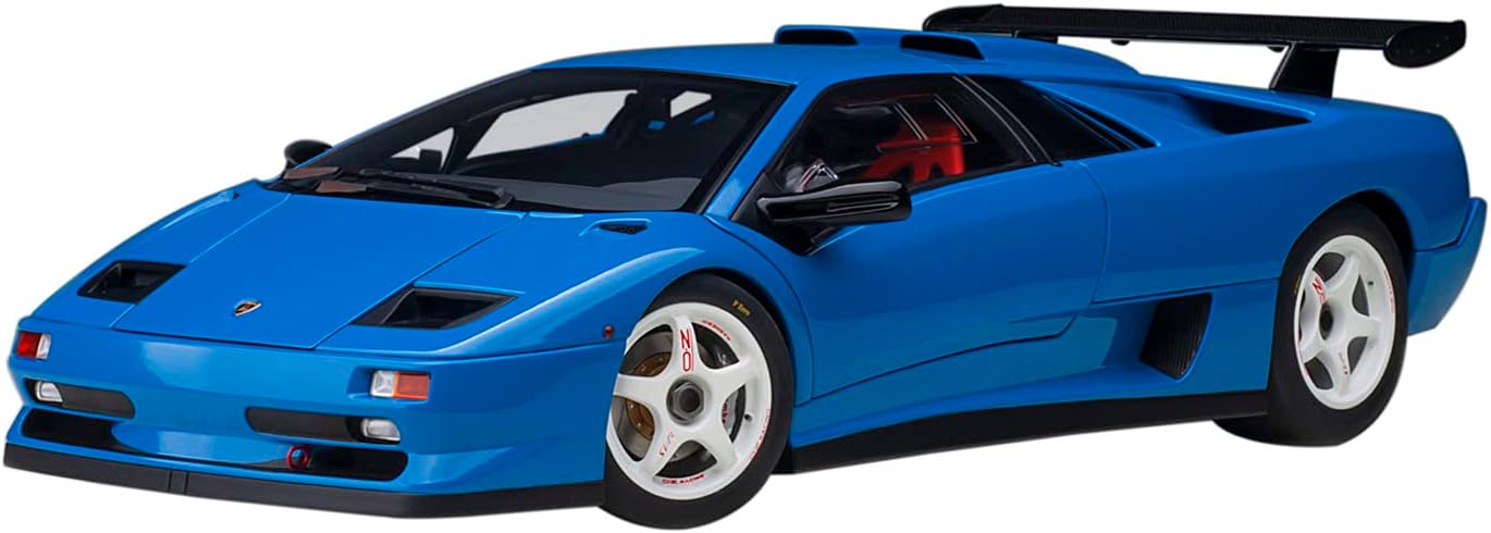 Autoart Lamborghini Diablo SV-R Blu Le Mans Blue 1/18 Model Car