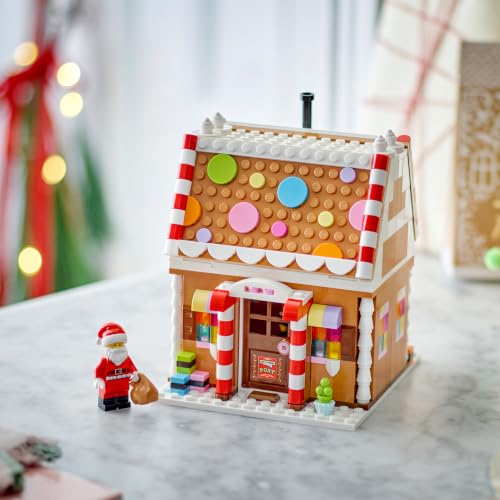 LEGO Weihnachtliches Lebkuchenhaus 40809 – Ansicht 5