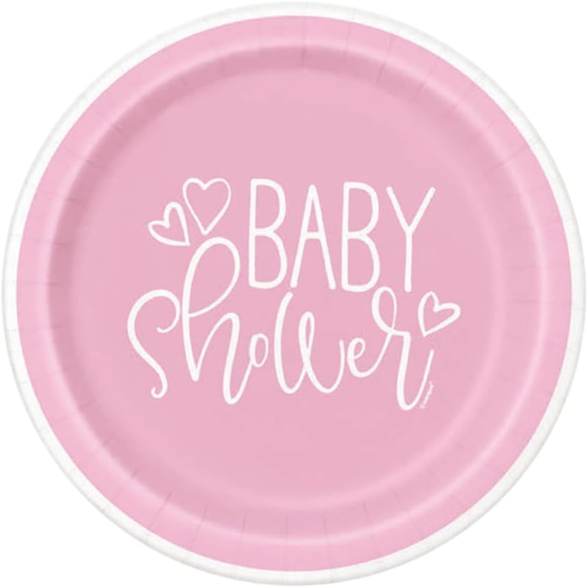 Shower Table Decorations 16pc Birthday Party Supplies Kit Disposable Tableware Banner Party Supplies Set for Boys and Girls