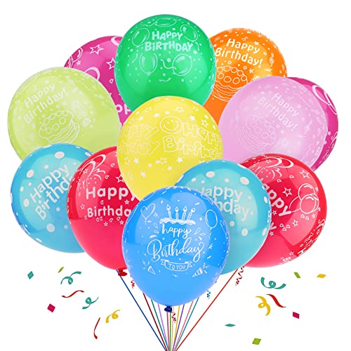 GoldRock Luftballons Geburtstag Bunt,30 Stk Happy Birthday Ballon,12 Zoll Ballons Geburtstag,Happy Birthday Luftballon für Kinder,Mädchen,Junge,Männer,Frauen,Geburtstagsdeko für Kindergeburtstag Party GoldRock Luftballons Geburtstag Bunt,30 Stk Happy Birthday Ballon,12 Zoll Ballons Geburtstag,Happy Birthday Luftballon für Kinder,Mädchen,Junge,Männer,Frauen,Geburtstagsdeko für Kindergeburtstag Party
