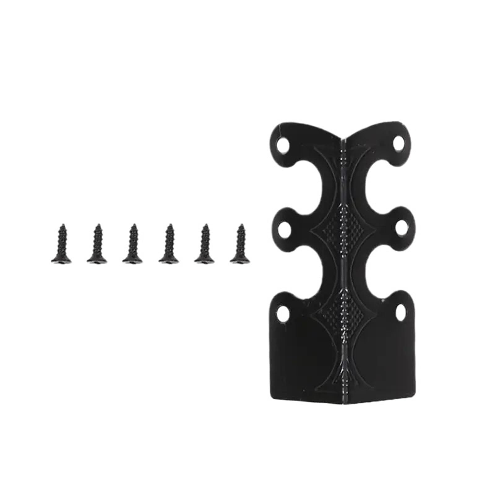 Baseboard Corner Protectors, Metal Baseboard Corner ors Skirting Board Multicolor(Black)