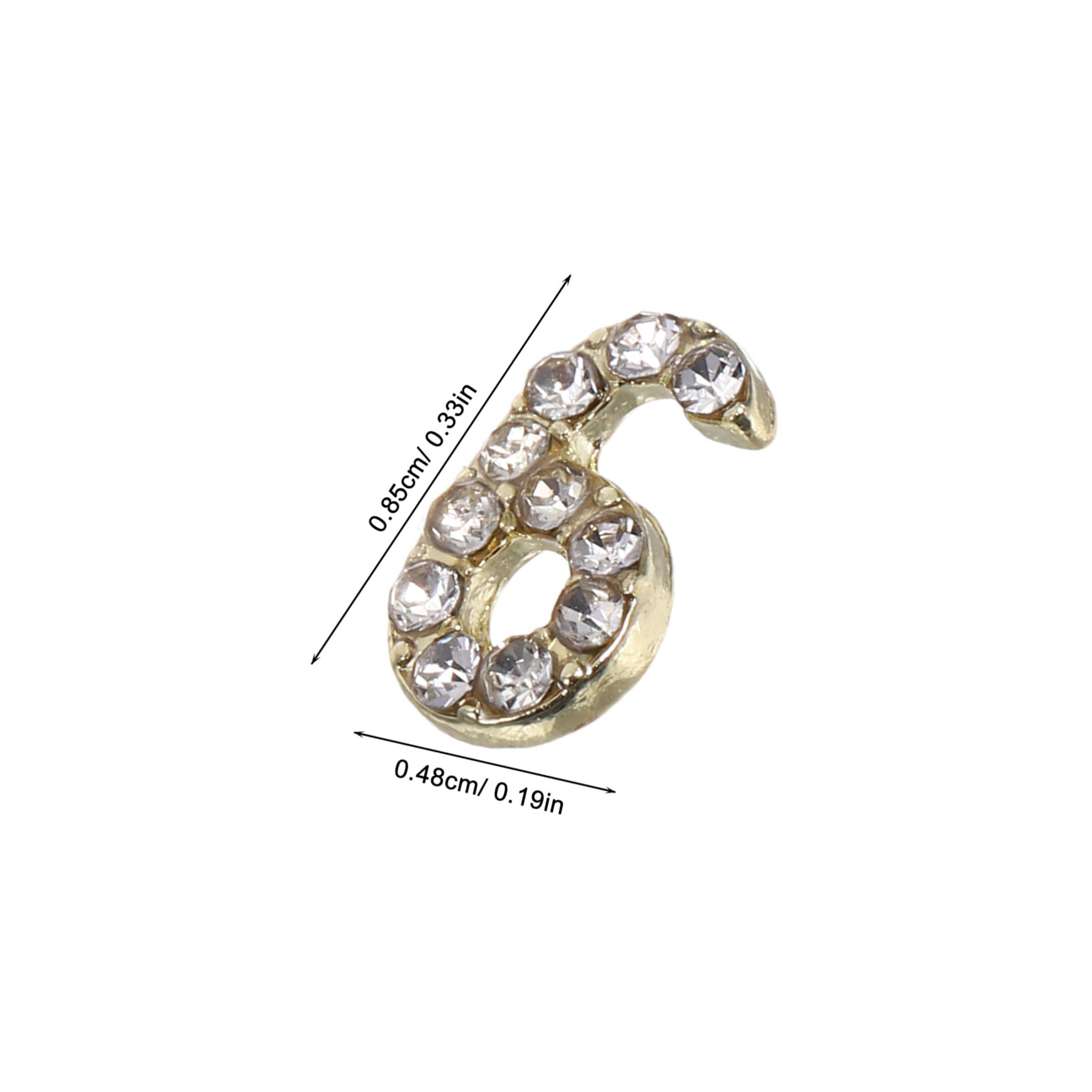 minkissy 100 Pezzi Ciondoli Per Unghie Con Di Ciondoli Per Unghie Con Di Gioielli Per Con Di Per Nail Art Accessori Per