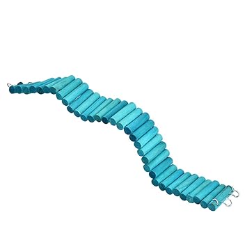 Pet Suspension Bridge, Pet Ladder, 6 * 50cm Safe and Eco-Friendly, Parrots for Mice Gerbils for Hamsters