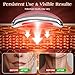 Face and Neck Massager Tool with Heat & 3 Light Therapies, Smart Vibration, Red-Light-Therapy and EMS Modes, Gua Sha Facial Tools for Face and Neck Skin Care and TMJ Care