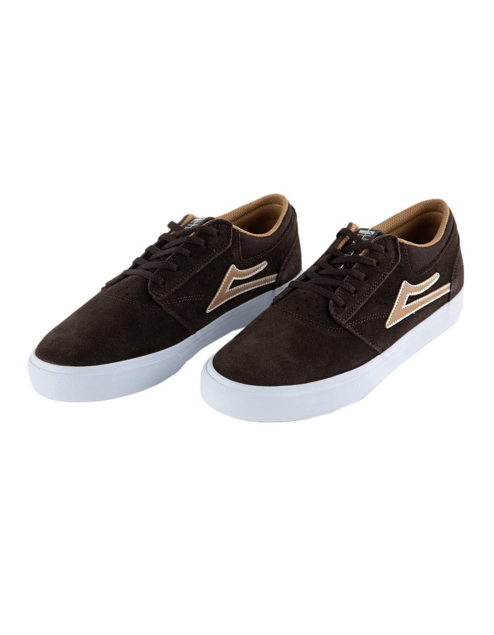 Lakai Griffin Mens Skate Shoes, Chocolate Suede, 9