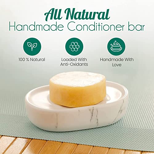 Benat All-Natural Shampoo & Conditioner Bars Bundle Handmade & Sulfate Free Shampoo Rosemary & Hair Conditioner Bar Nourishes Your Follicles With Antioxidants To Support Healthy Hair Eco-Friendly #TOP5