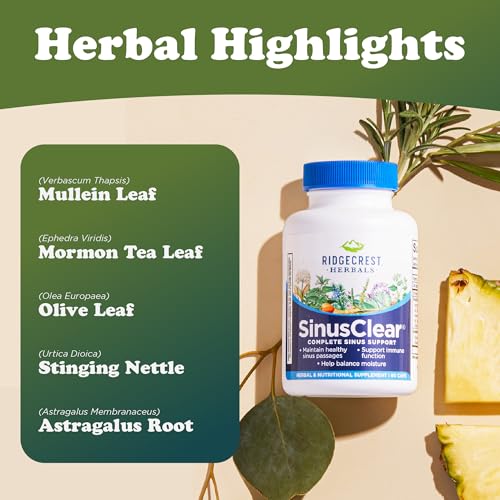RidgeCrest Herbals SinusClear Formula