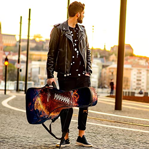 Hondank Housse imperméable pour guitare acoustique avec double bandoulière et poche pour jeu de football américain… - Les Beatles, Paul McCartney, John Lennon, RIngo Starr, George Harrison Hondank Housse imperméable pour guitare acoustique avec double bandoulière et poche pour jeu de football américain… – Image 7