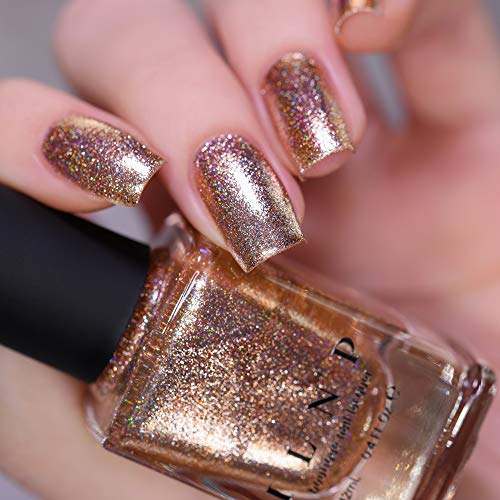 Image of ILNP Mirage - Brilliant Gold Holographic Ultra Metallic Nail Polish