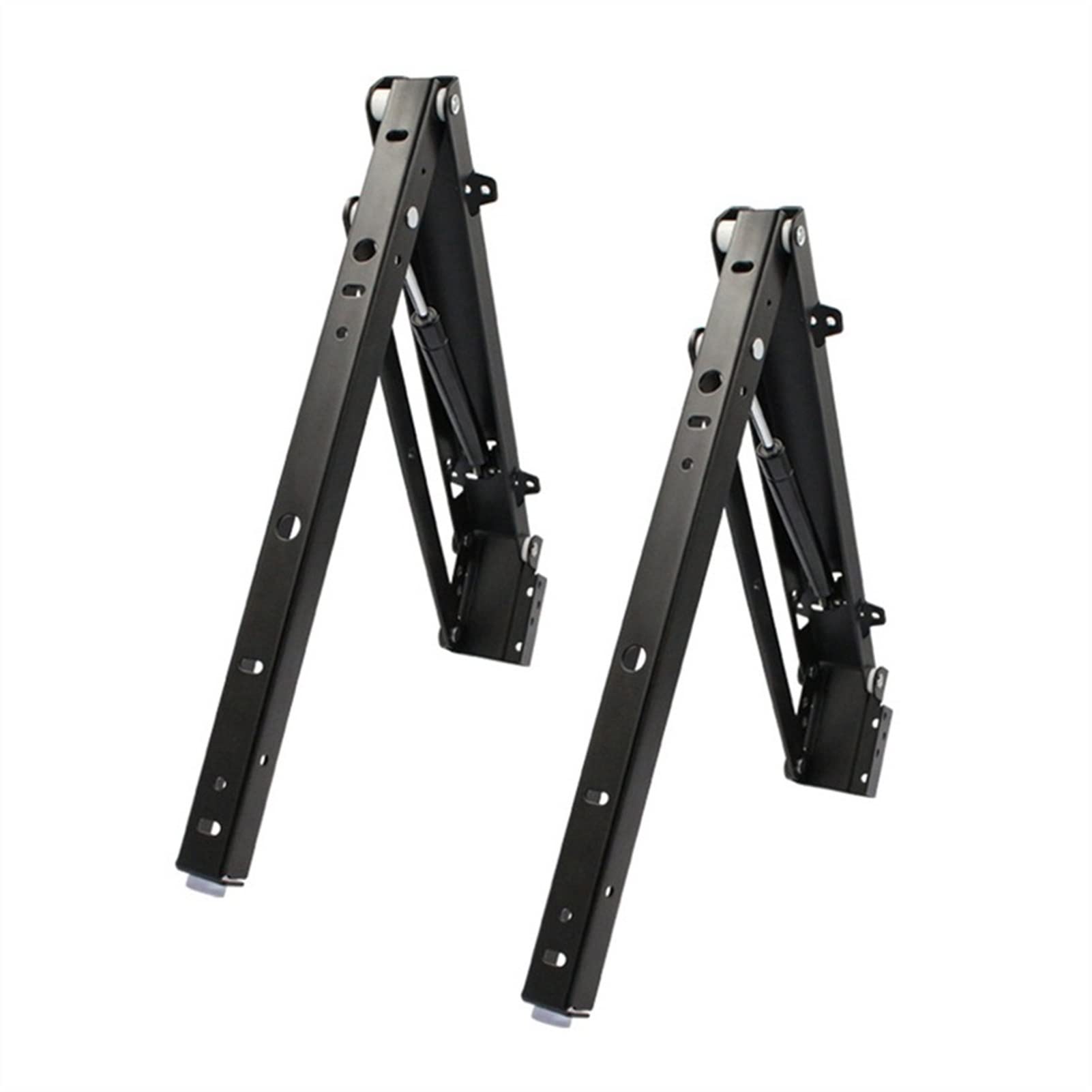 Shundeed One Color 2Pcs Concealed Folding Chair Stool Bracket Hinge For Shoe Cabinet, Wardrobe, Closet Stool Furniture Hardware