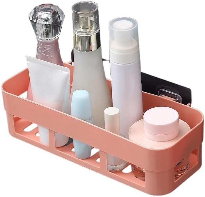 Miniatura 4 de Organizador de ducha Estante de baño organizador adhesivo para baño, cesta de almacenamiento de Gel de champú, decoración de esquina de baño,