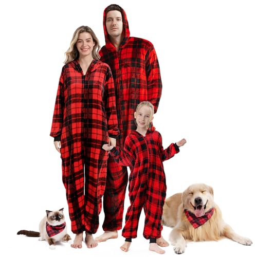Family Christmas One-Piece Pajamas Pjs Matching Set - Main Image