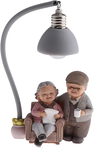 Miniatura 7 de Figuras de resina para parejas de ancianos, figuras de abuelos, figuras de pareja de ancianos, figuras de pareja de ancianos, vida de vejez