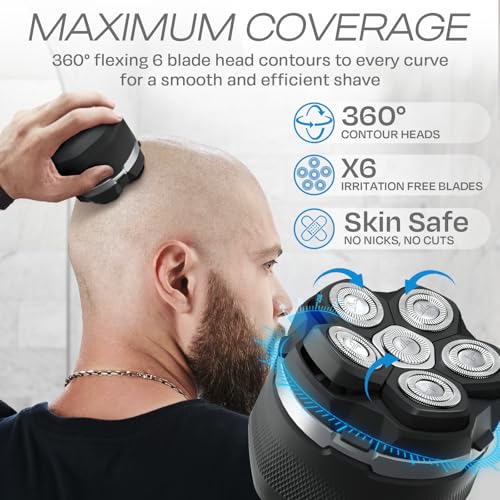 Image of HUMMINGBIRD MK3 Head Shaver for Bald Men