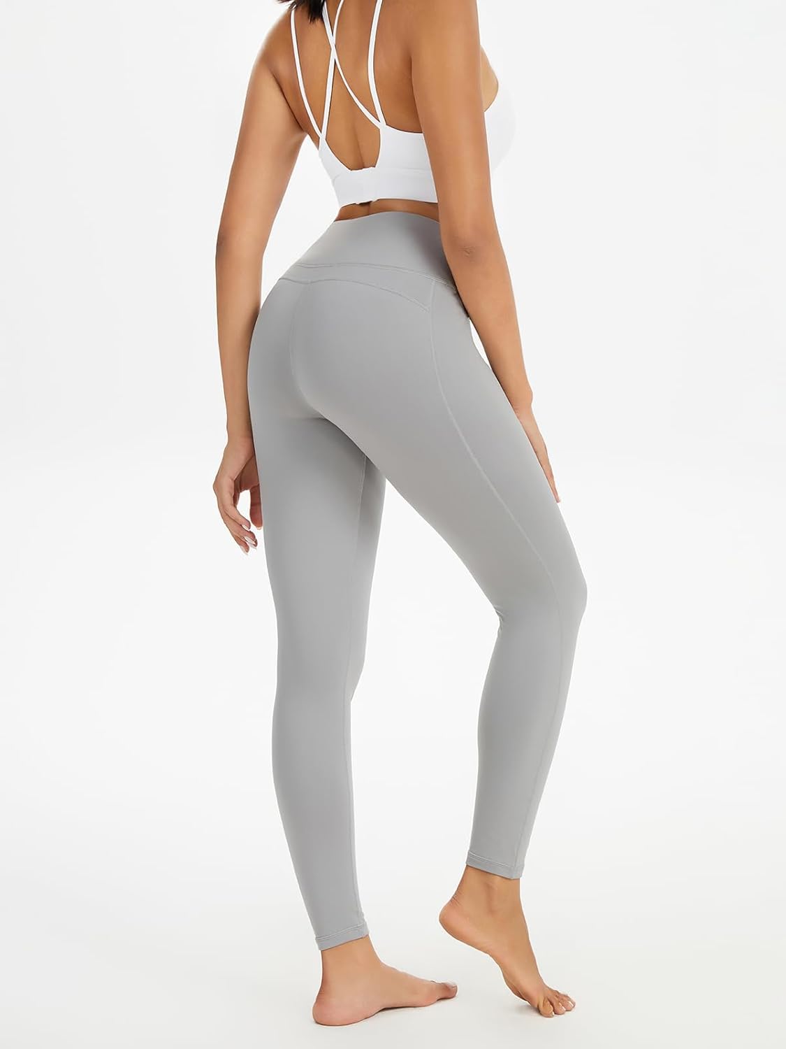 4 Pack Fleece Lined Leggings Women Thermal Warm Winter Tights High Waisted Yoga Pants Cold Weather Base Layer