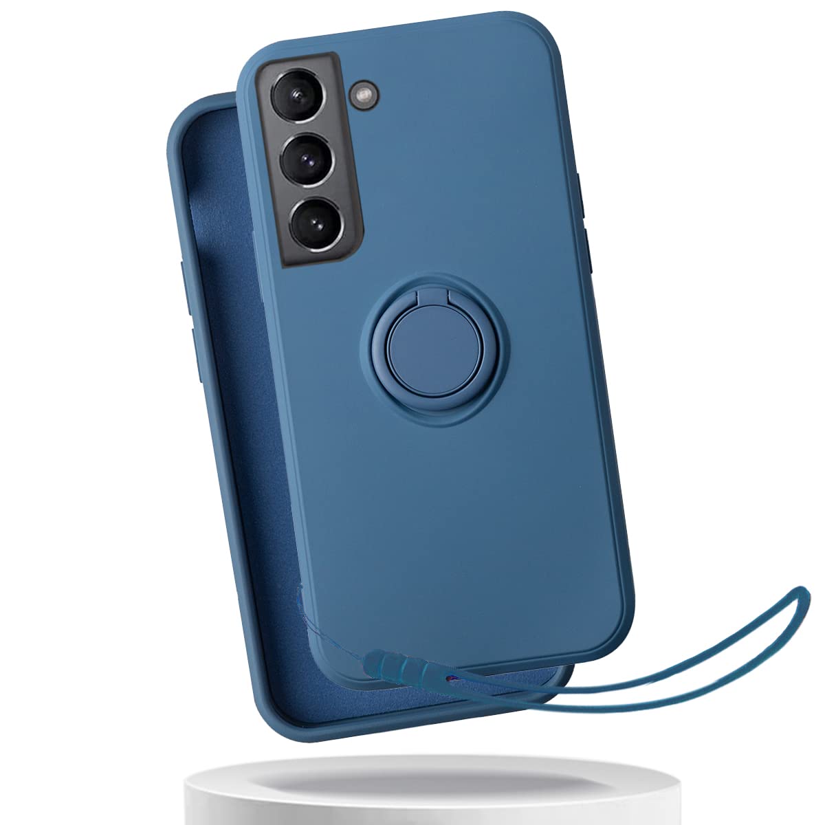 Amazon | Galaxy S21 5G ケース リング付き 適用 GalaxyS21 SC-51B  