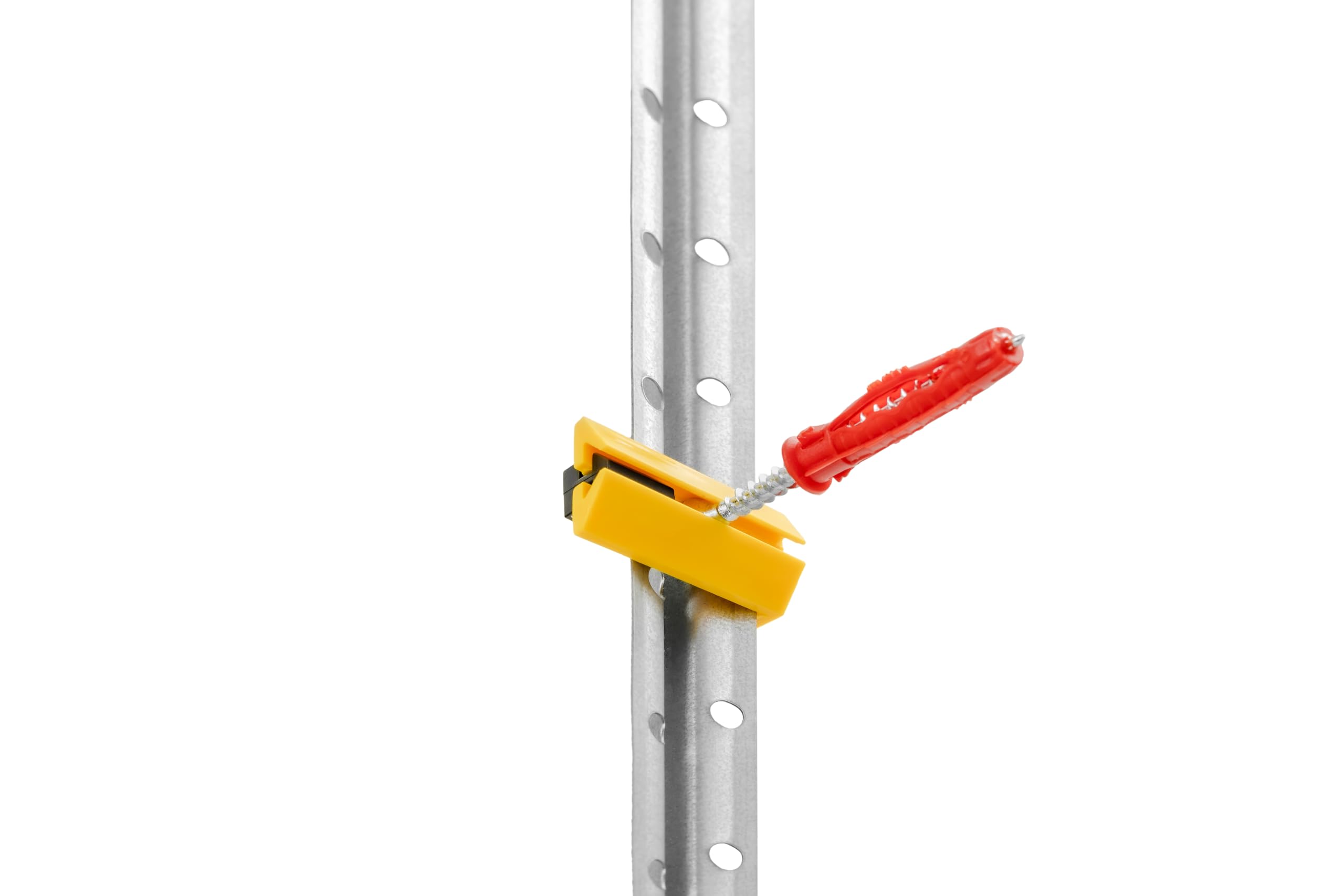 Schnellputzprofil Clips System zur Befestigung von Putzleisten für Bauarbeiten - 200 Stück + Dübel