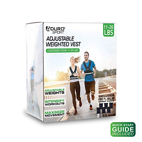 Aduro Sport Adjustable Weighted Vest (11–20 lbs) — view 9